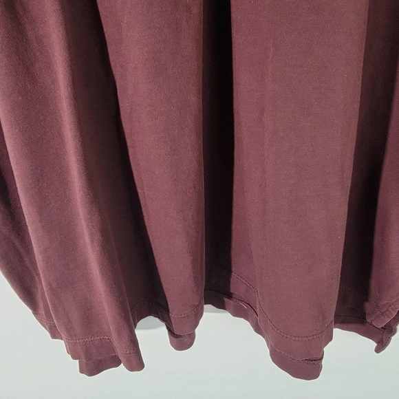 STANDARD James Perse Men's Polo Shirt Sz 5 Brown Short Sleeve USA Logo Cotton - Picture 4 of 10